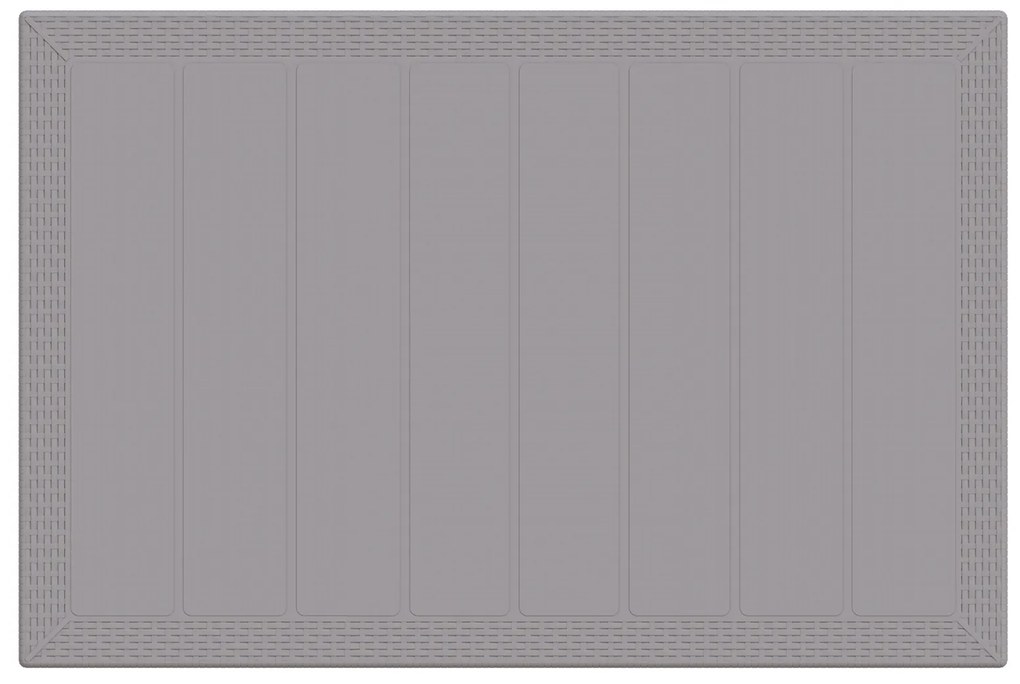 vidaXL Σετ Τραπεζαρίας Κήπου 5 pcs Ανοιχτό γκρι 150 x 100 x 73 εκ.