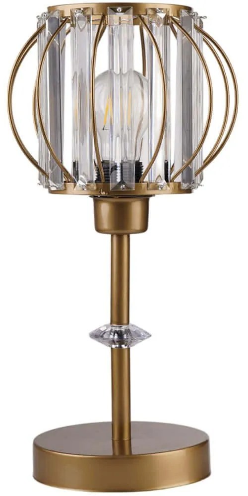 Φωτιστικό Επιτραπέζιο 534LUN6533 Φ20x40cm 1xE27 40W Gold Opviq
