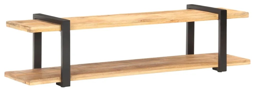 vidaXL Έπιπλο Τηλεόρασης 160x40x40 εκ. Μασίφ Ακατέργαστο Ξύλο Μάνγκο