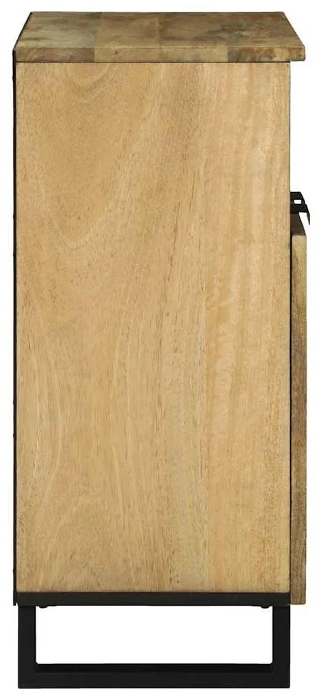 vidaXL Πλαϊνό Γραφείο Καφέ 60 x 33 x 75 cm Μασίφ ξύλο μάνγκο