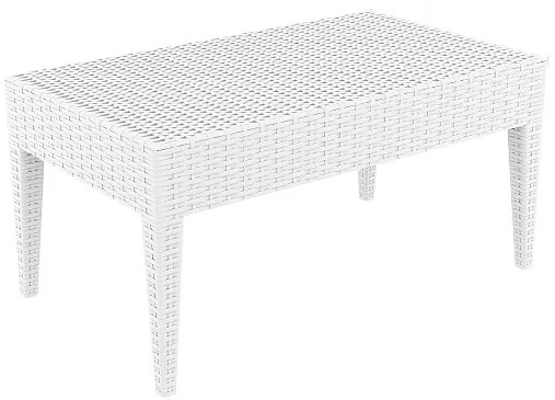 Siesta   Pacific/T White 92Χ52cm* Table  metax-01-00-0684 διάστ.92.0000 x 53.0000 x 45.0000