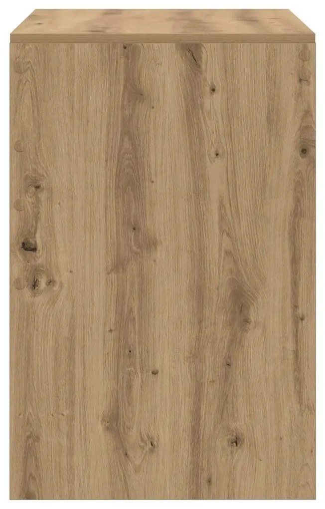 vidaXL Γραφείο artisan δρυς 100 x 50 x 76 εκ. Επεξεργασμένο ξύλο