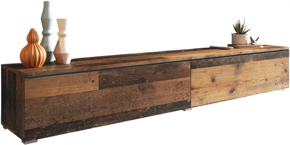 Έπιπλο τηλεόρασης  Lowboard D 180-Καφέ