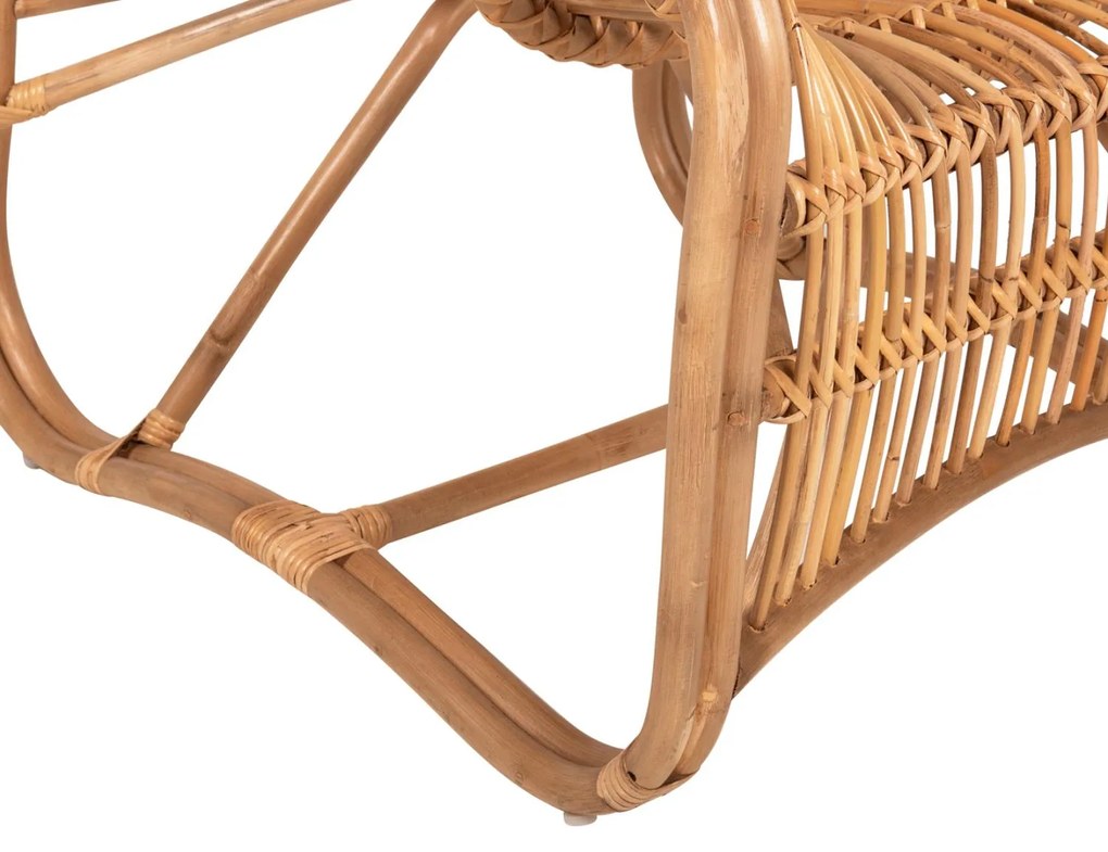 Καρέκλα - Πολυθρόνα C5995 Φυσικό Rattan 71x85x86Υ εκ. 71x85x86 εκ.