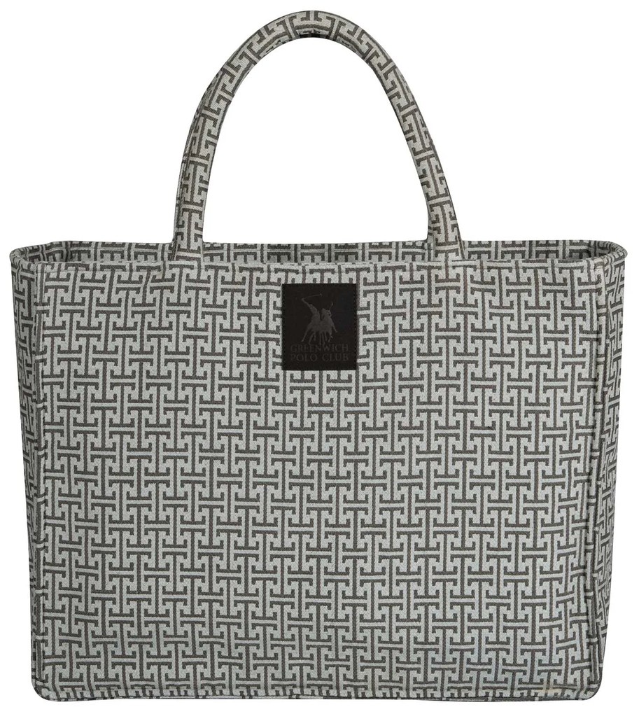 Τσάντα Θαλάσσης Polycotton 46x36εκ. Essential 4086 Γκρι Greenwich Polo Club