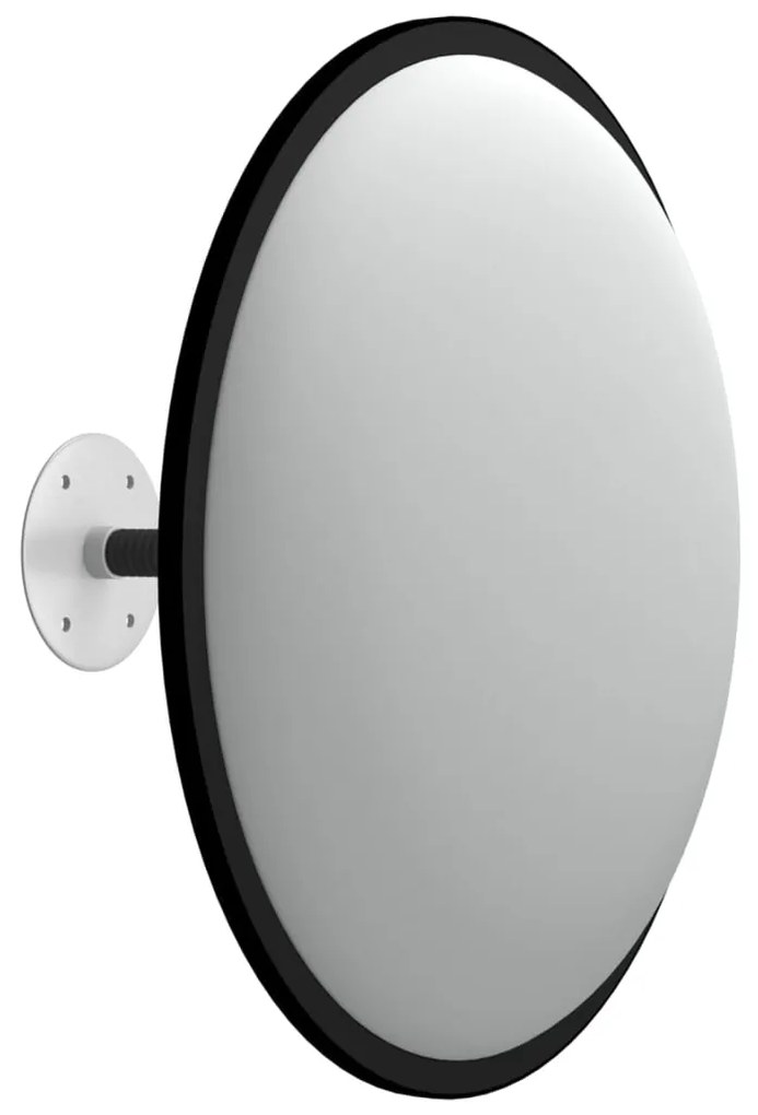 vidaXL Εσωτερικός Κυρτός Καθρέπτης Κυκλοφορίας Μαύρος Ø40 εκ Ακρυλικός