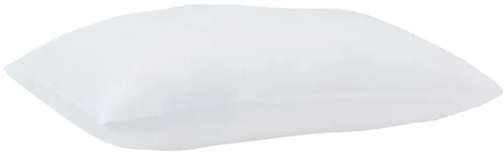 vidaXL Μαξιλάρι με μαξιλάρι Λευκό 60 x 40 x 20 εκ. Πολυεστέρας