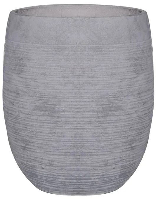 FLOWER POT-8 Απόχρωση Light Grey Wash Φ35x39cm Ε6307,Β