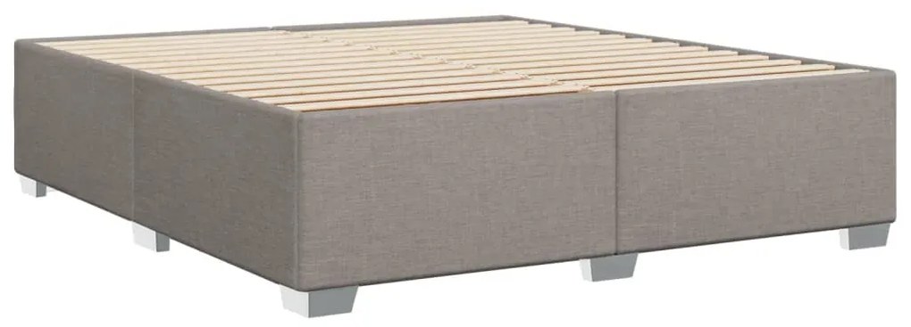 ΚΡΕΒΑΤΙ BOXSPRING ΜΕ ΣΤΡΩΜΑ TAUPE 180X200 ΕΚ. ΥΦΑΣΜΑΤΙΝΟ 3288264