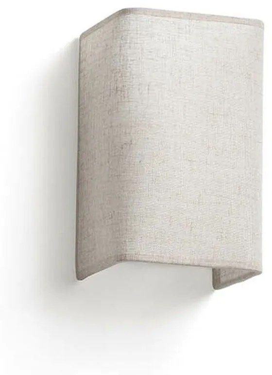 Φωτιστικό Τοίχου - Απλίκα 66400-97 1xE27 12x10x20cm White-Linen Faro Barcelona