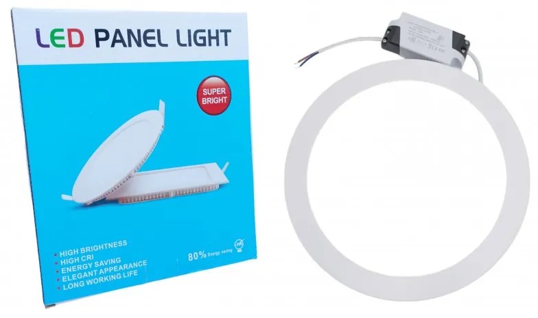LED PANEL LIGHT 20W/4500K LED-20W-LED-20W