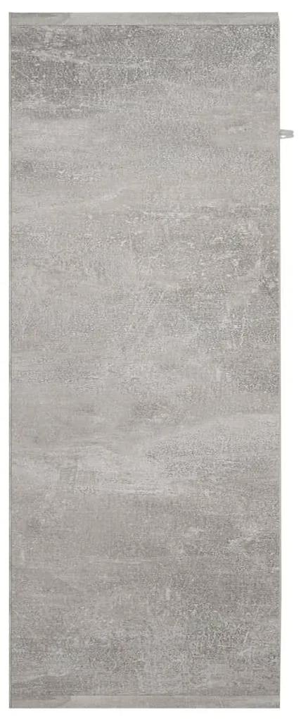 Ντουλάπι Γκρι του Σκυροδέματος 60 x 30 x 75 εκ. από Μοριοσανίδα - Γκρι