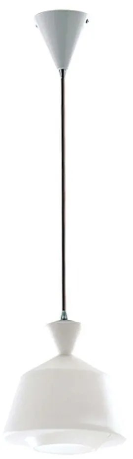 Φωτιστικό Οροφής Sugar I-SUGAR-B-CN 1xE27 Led Φ20cm 120cm White Luce Ambiente Design Glass