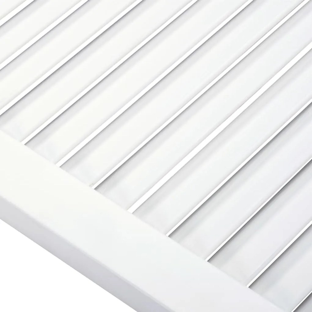vidaXL Πορτάκι με Περσίδες 69x39,4 εκ. από Μασίφ Ξύλο Πεύκου