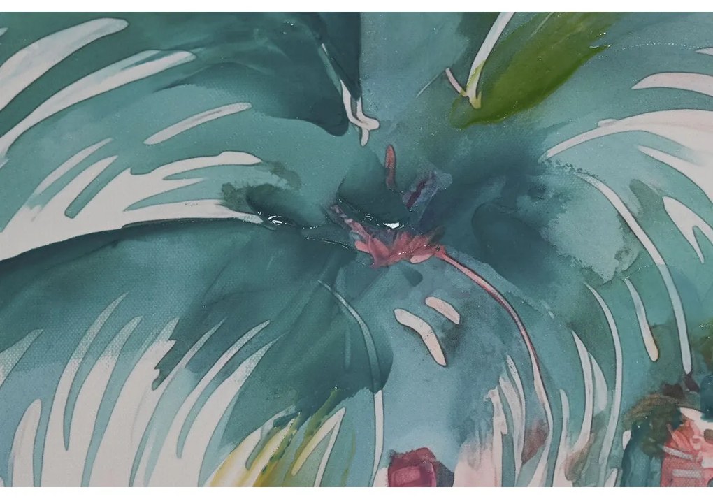 Καμβάς Home ESPRIT πολυστερίνη Καμβάς 80 x 3,5 x 80 cm