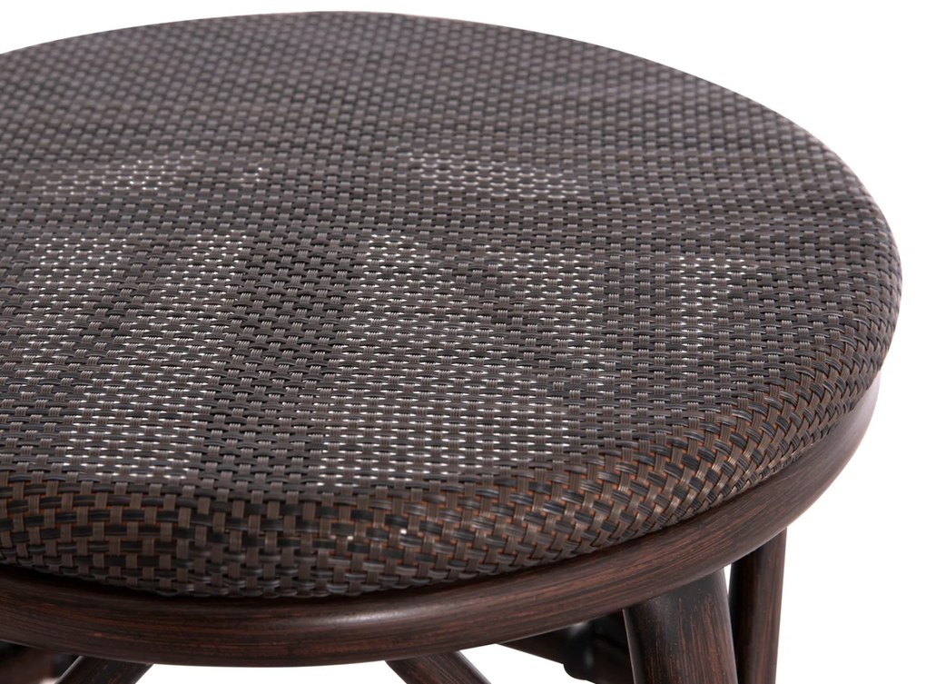 ΣΚΑΜΠΟ ΑΛΟΥΜΙΝΙΟΥ CHINO HM6285.01 BAMBOO LOOK ΚΑΦΕ-TEXTILENE ΚΑΦΕ Φ36x46Υεκ. (1 Τεμμάχια)
