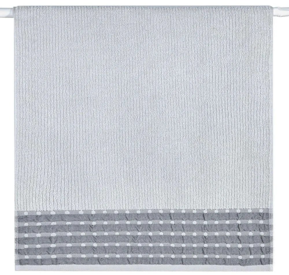 Πετσέτα Lollipop 22 Grey Kentia Hand 30x50cm 100% Βαμβάκι