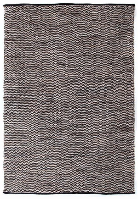 Χαλί Διαδρόμου (70x140) Royal Carpet Urban Cotton Kilim Venza Black