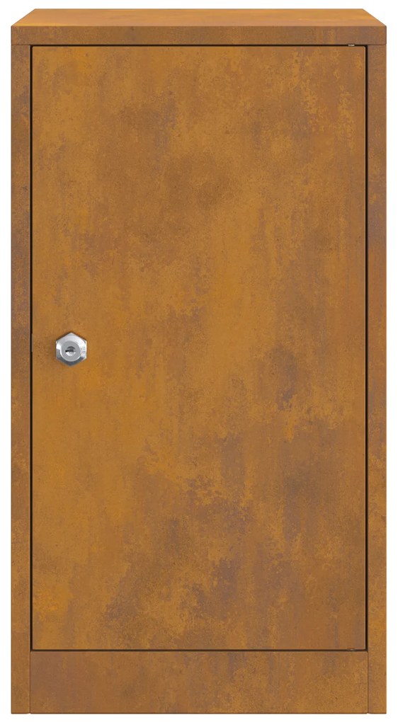 vidaXL γραμματοκιβώτιο Σκ rusty 30 x 23 x 55 εκ.