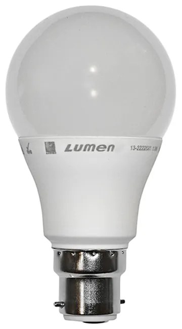 Adeleq Led Λάμπα Αχλάδι B22 12W 230V Ψυχρό 6200Κ 13-2222120