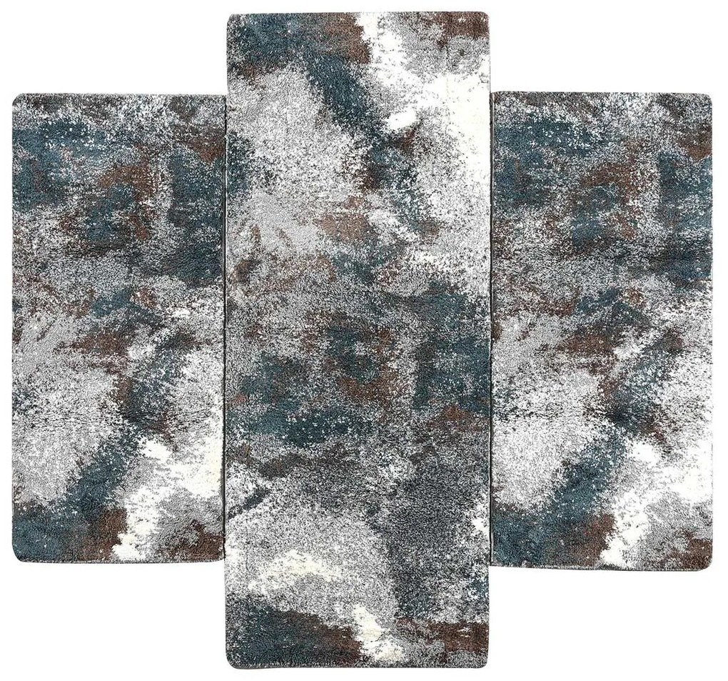 Χαλιά Κρεβατοκάμαρας (Σετ 3τμχ) Polcarpet Veloute Cozy 912870 Multi