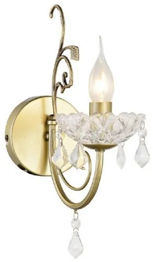 Απλίκα Φωτιστικό Τοίχου Χρυσό FABERGE DLA12151W ACA-DLA12151W-Χρυσό DLA12151W