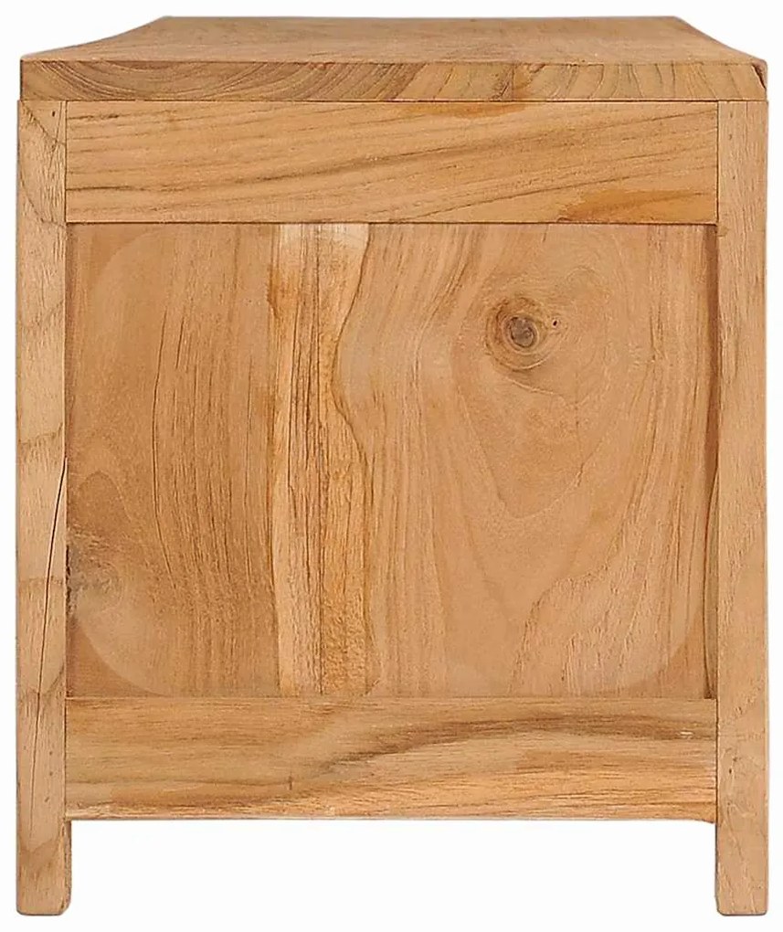 vidaXL Έπιπλο Τηλεόρασης 115 x 30 x 35 εκ. από Μασίφ Ξύλο Teak