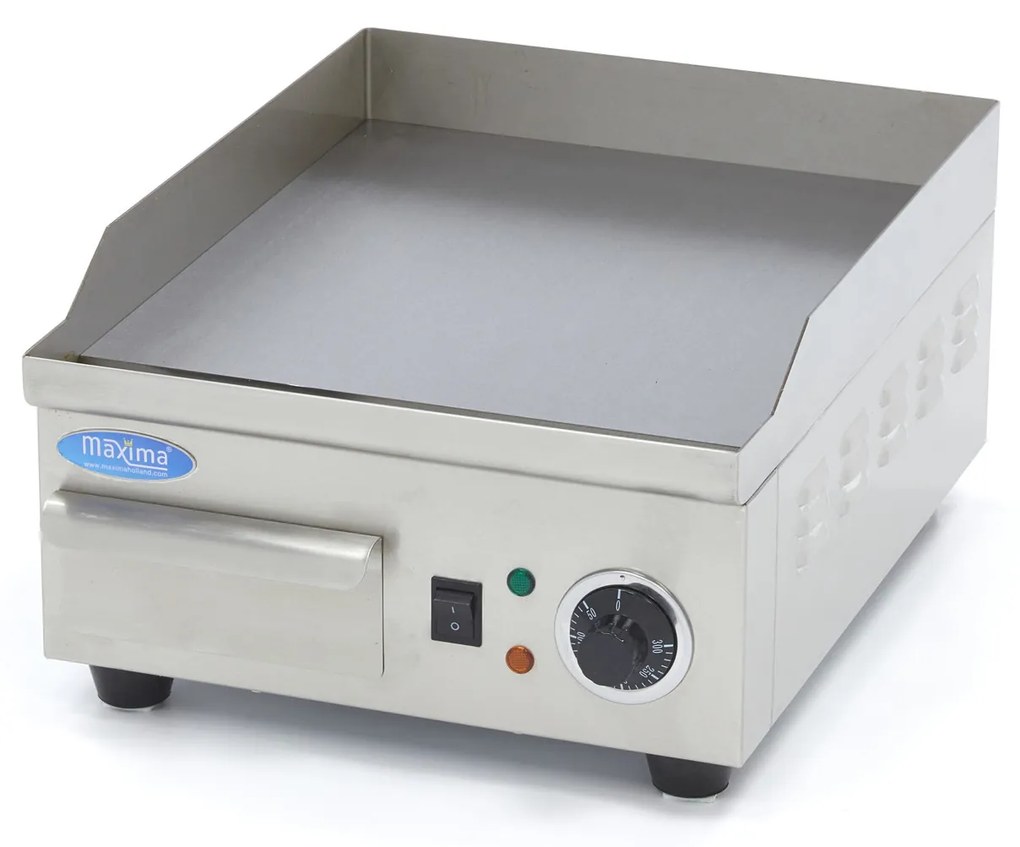 Griddle - Smooth - 36cm - incl Drip Tray
