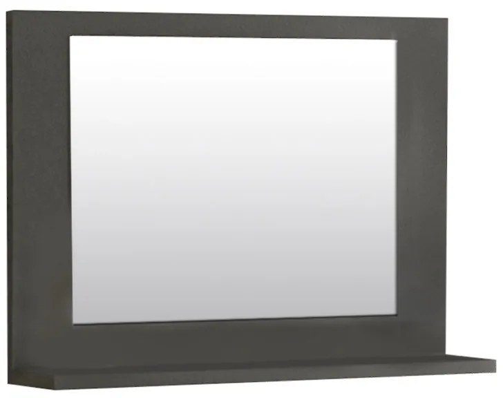 Megapap Καθρέφτης Μπάνιου Devlin Από Μελαμίνη Ανθρακί 60x10x45εκ.