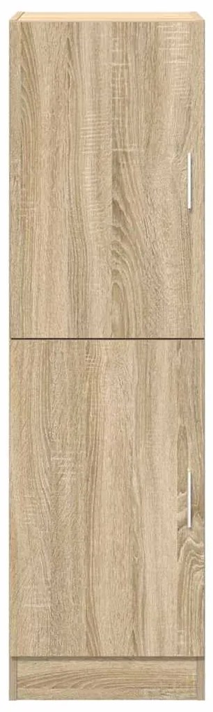 Στήλη Κουζίνας Sonoma Δρυς 38x41,5x131,5 εκ Επεξεργασμένο Ξύλο - Καφέ