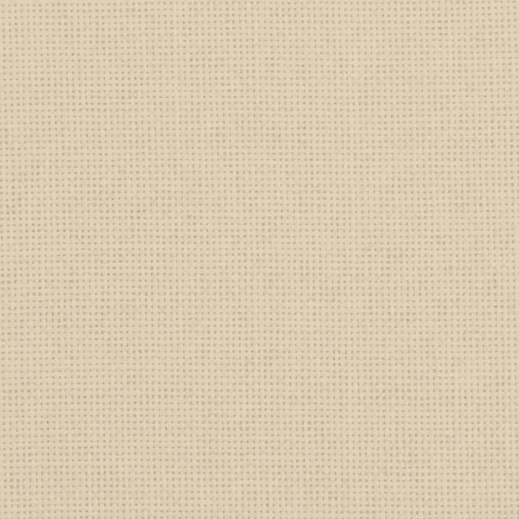 vidaXL Κρεβάτι Σκύλου Κρεμ 70 x 45 x 30 εκ. Υφασμάτινο