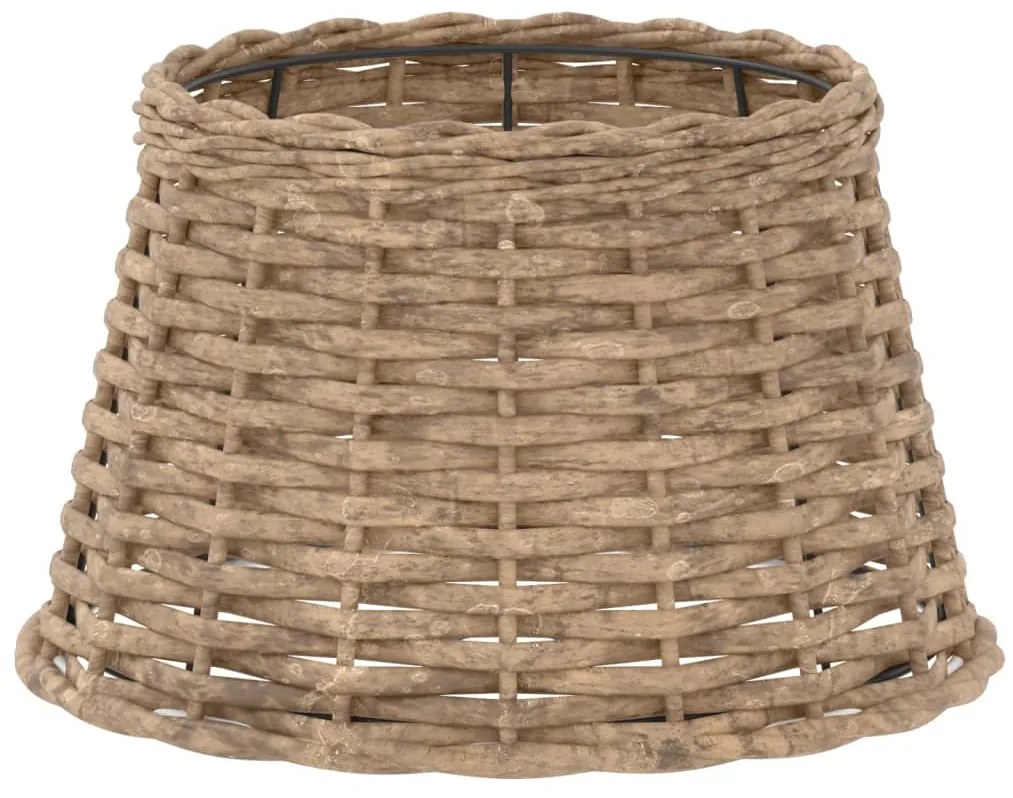 vidaXL Καπέλο Φωτιστικού Καφέ Ø38x23 εκ. από Wicker