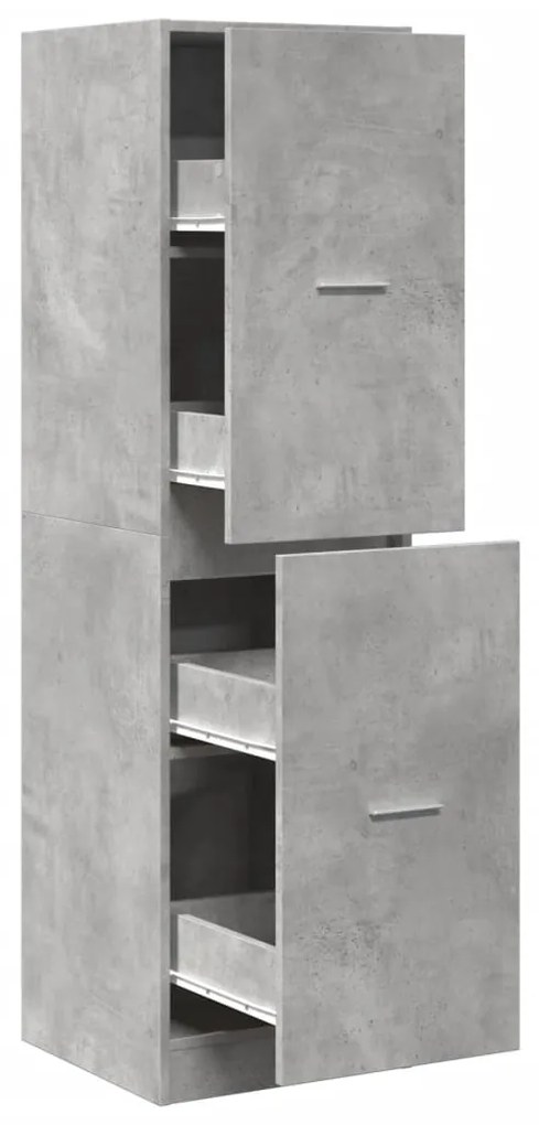 Συρταριέρα Γενικής Χρήσης Γκρι Σκυρ.40x41x144,5 εκ. Επεξ. Ξύλο 3309639