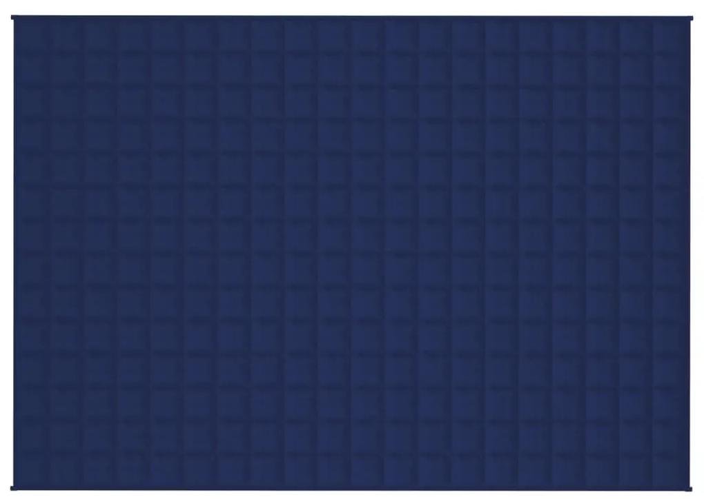 Κουβέρτα Βαρύτητας Μπλε 140 x 200 εκ. 6 κ. Υφασμάτινη - Μπλε