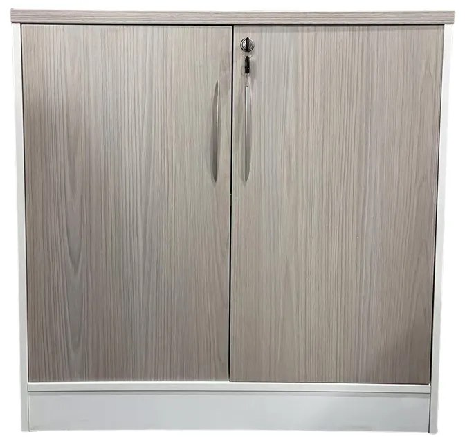 Ντουλάπι γραφείου Armadi pakoworld σε sonoma-λευκή απόχρωση 80x40x80εκ