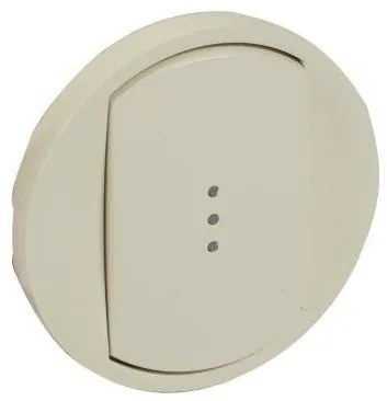 Πλακίδιο Απλού Φωτεινού Διακόπτη Ivory Celiane 066210 Legrand-66210-Ivory 066210