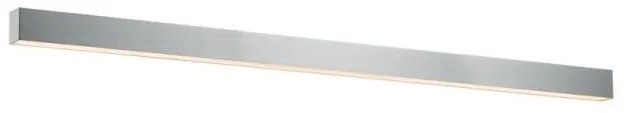 Γραμμικό Τοίχου Direct+Indirect L2540 4000K Ανοδ. Dim. Station Ultra 3911-12254-4-U-D5 Viokef 3911-12254-4-U-D5 Ασημί
