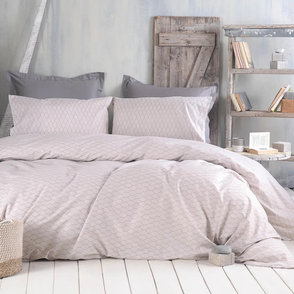 Σεντόνια Μονά (Σετ) Rythmos Next Taira Beige Μπεζ ΜΕ ΛΑΣΤΙΧΟ 105x205+25