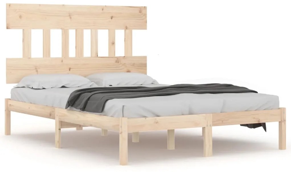 Πλαίσιο Κρεβατιού 180 x 200 εκ. Μασίφ Ξύλο Super King Size 3104753