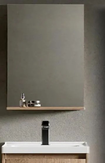 Καθρέπτης μπάνιου REA 40 Capuccino 40x70 εκ. 40x5x70 εκ.