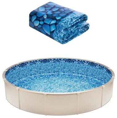 VEVOR Round Pool Liner 24ft Unibead Style Pool Liner 52in Wall Height