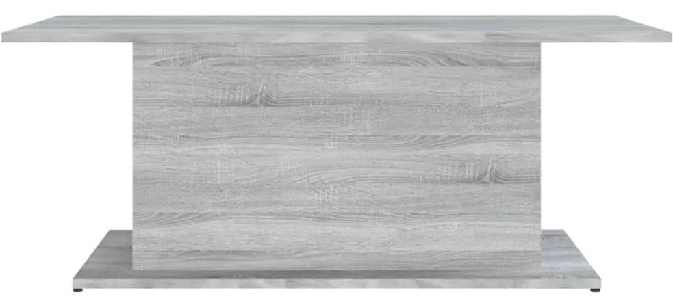 Τραπεζάκι Σαλονιού Γκρι Sonoma 102 x 55,5 x 40 εκ. Μοριοσανίδα - Γκρι