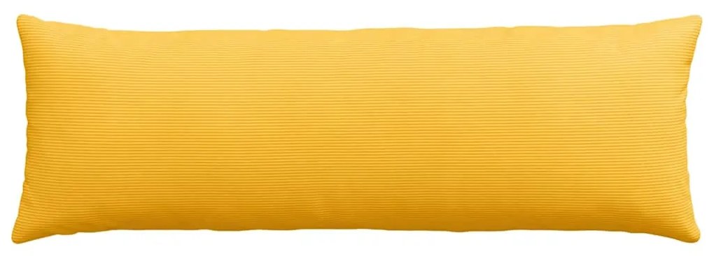vidaXL Μαξιλάρι Καναπέ 2 pcs Απαλό Κίτρινο 120 x 40 cm