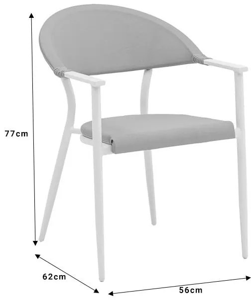 Τραπεζαρία Synergy-Pino σετ 3τεμ λευκό αλουμίνιο και plywood σε φυσικό χρώμα 80x80x74εκ 80x80x74 εκ.