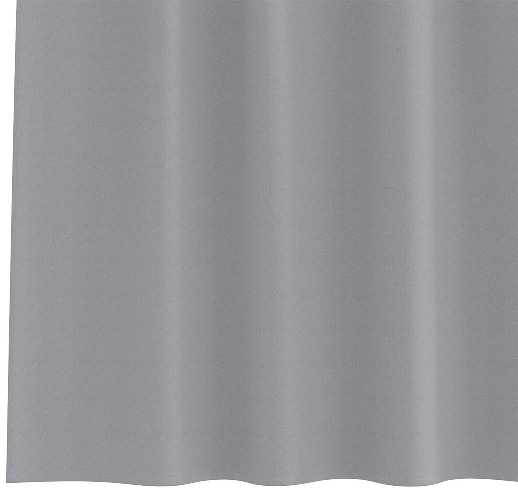 vidaXL Κουρτίνες 2 pcs Ανοιχτό γκρι 245 x 140 εκ. Πολυεστέρας