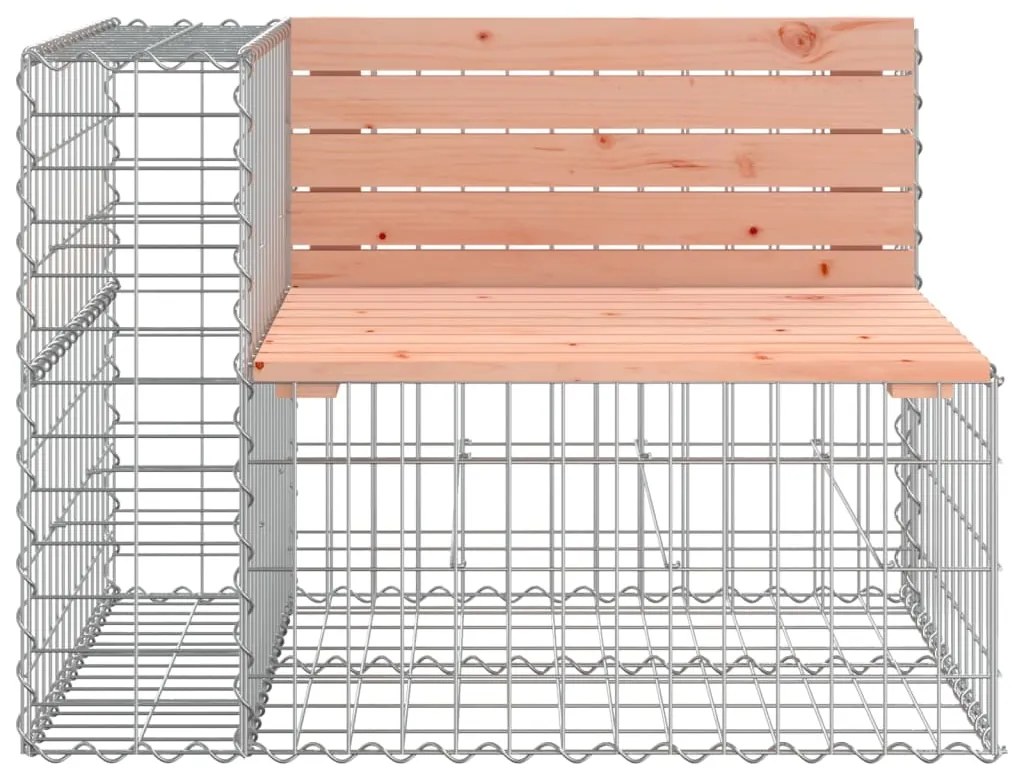 vidaXL Παγκάκι Συρματοκιβώτιο 92x71x65,5 εκ. Μασίφ Ξύλο Ψευδοτσούγκας