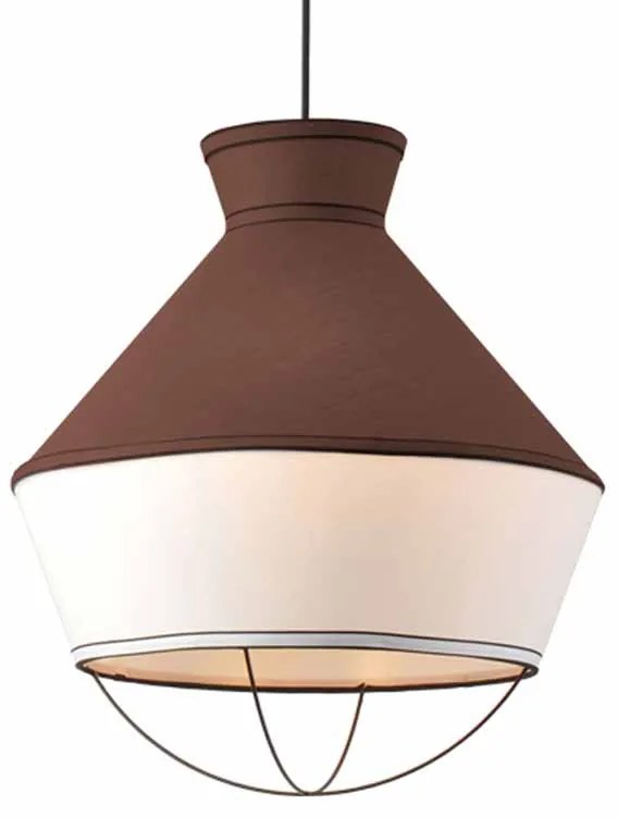Φωτιστικό Οροφής Τρίφωτο Aca V371963PB Brown