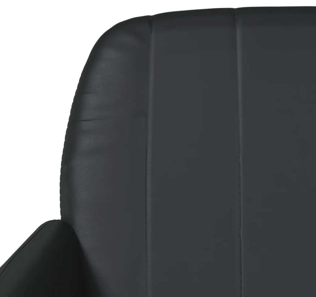 vidaXL Πάγκος Μαύρος 107 x 80 x 81 εκ. από Συνθετικό Δέρμα