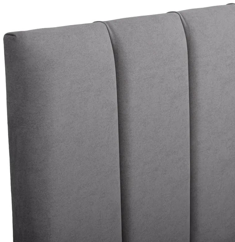 Επενδυμένο Κρεβάτι Udine Fylliana Ανθρακί 160x200 εκ. 167x214x115 εκ.