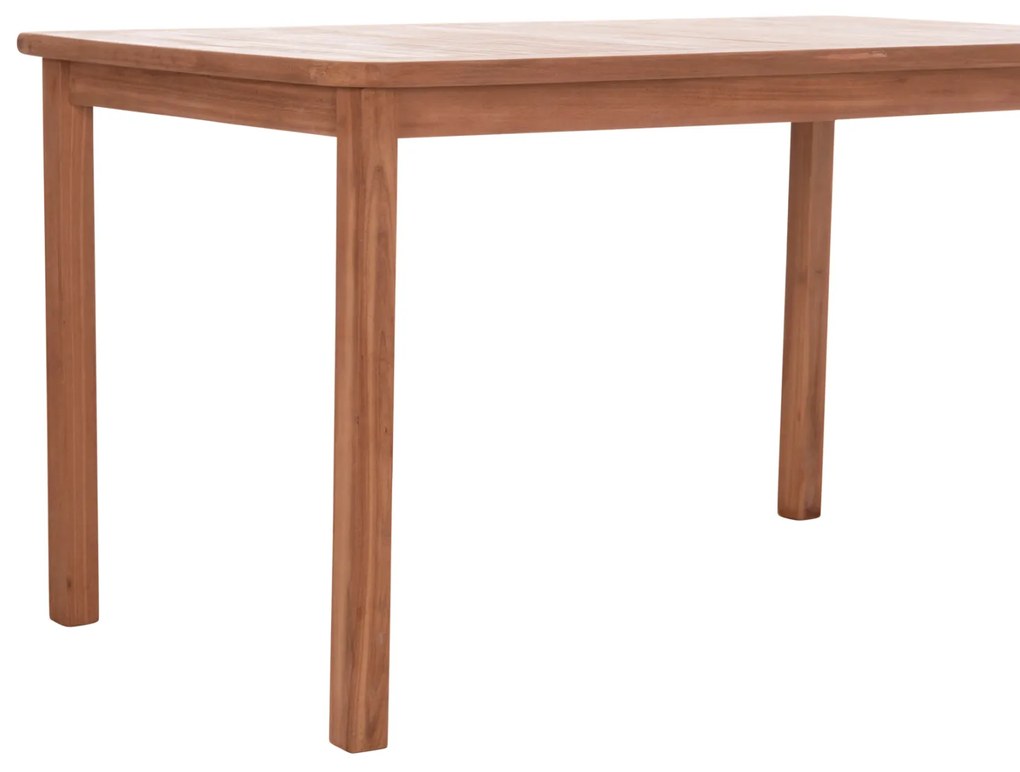 ΤΡΑΠΕΖΙ ΟΡΘΟΓΩΝΙΟ PRESSCOT HM18123 ΞΥΛΟ TEAK--ΦΥΣΙΚΟ 140x80x76Υεκ. (1 Τεμμάχια)